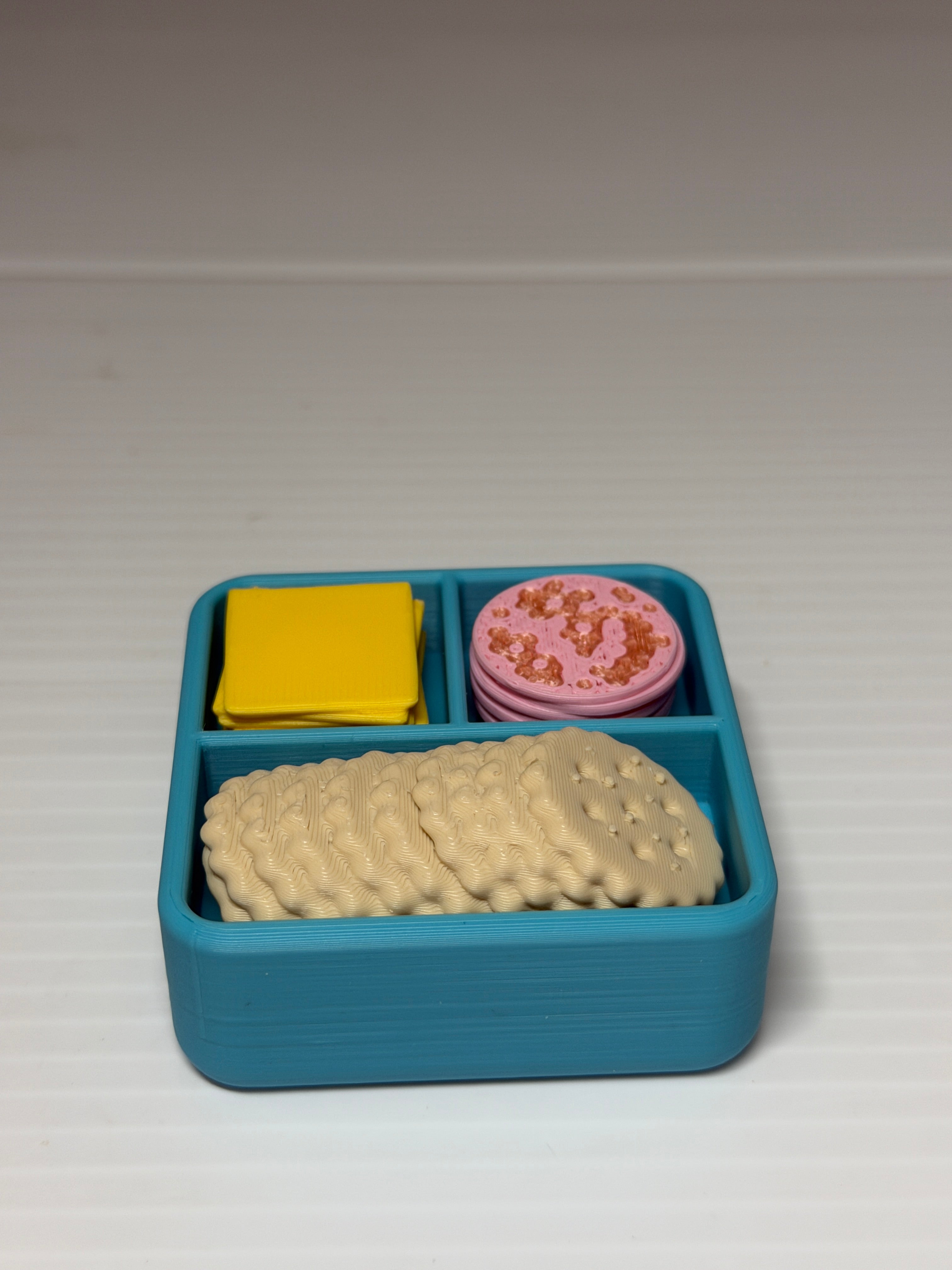 Lunchbox Clicker | Sensory Toy Clicker | Bento Box Clicker | Fidget Clicker | 2,3,4 Fidget Clicker | Snack Fidget Clicker | 3d Printed Fidget